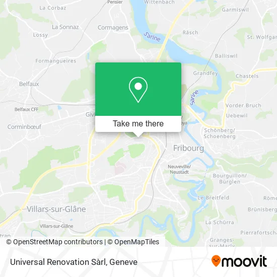 Universal Renovation Sàrl map