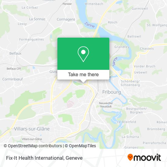 Fix-It Health International map