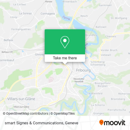 smart Signes & Communications map