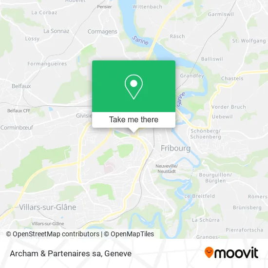 Archam & Partenaires sa map