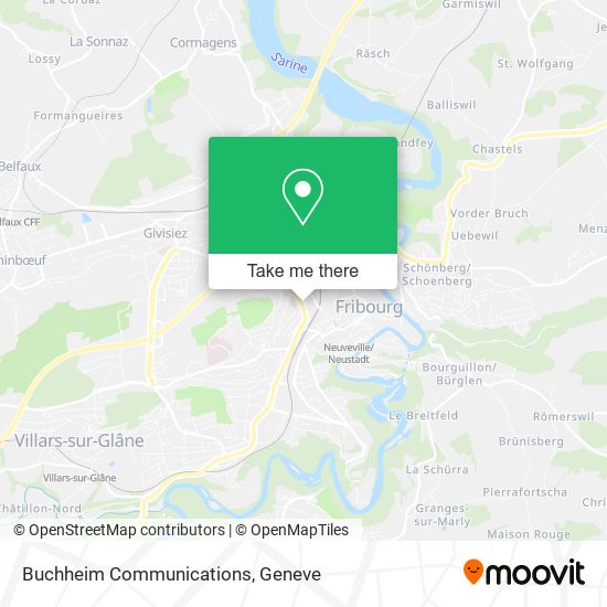Buchheim Communications map