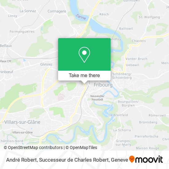 André Robert, Successeur de Charles Robert map