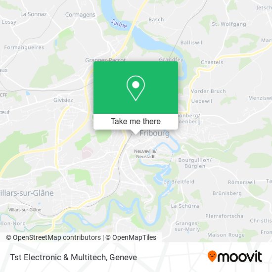 Tst Electronic & Multitech map