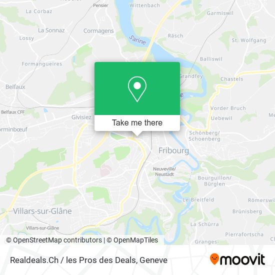 Realdeals.Ch / les Pros des Deals map