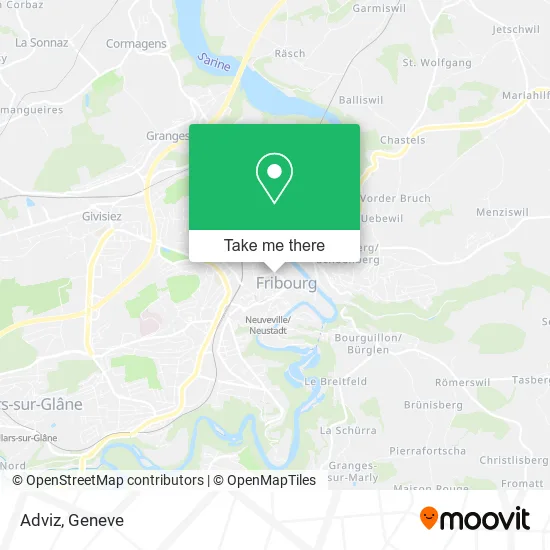 Adviz map