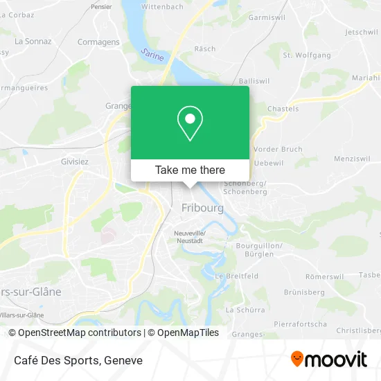 Café Des Sports map