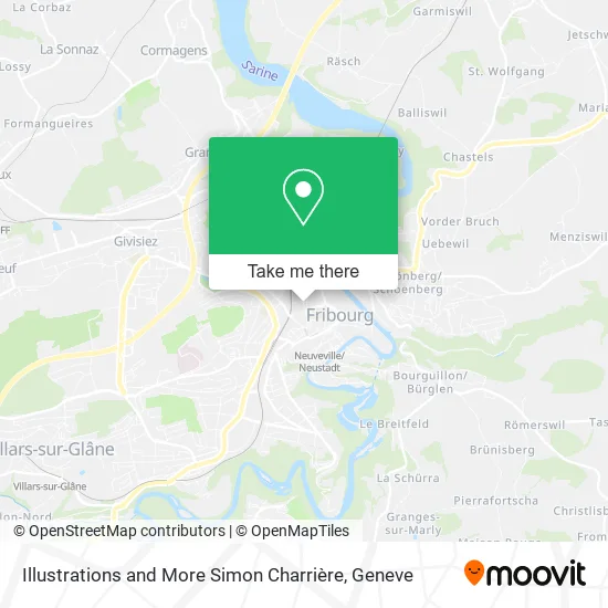 Illustrations and More Simon Charrière map