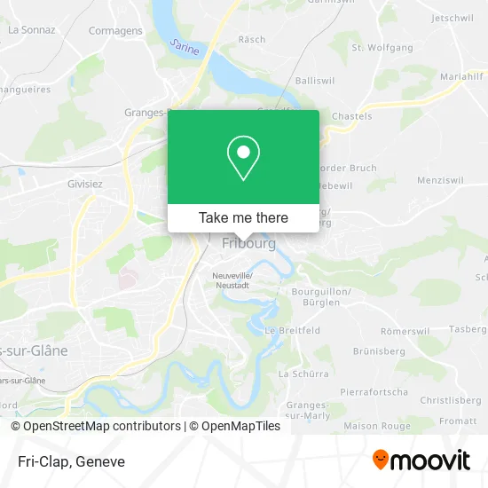 Fri-Clap map