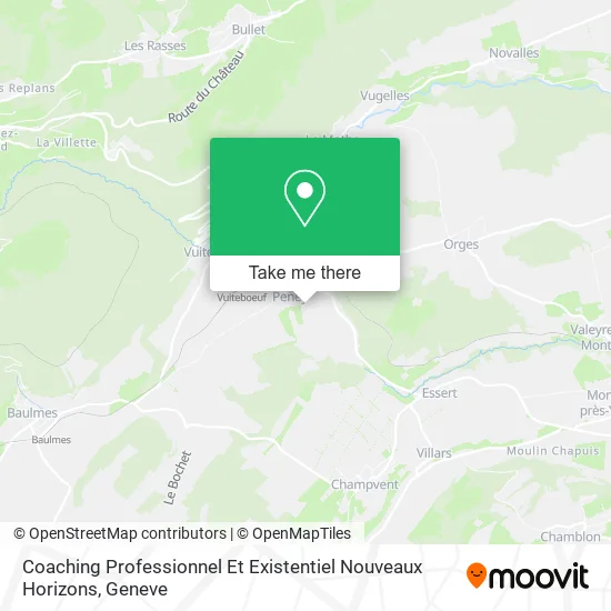 Coaching Professionnel Et Existentiel Nouveaux Horizons map