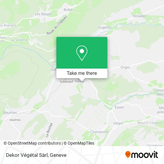 Dekor Végétal Sàrl map