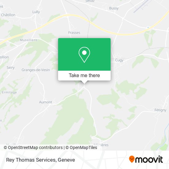 Rey Thomas Services map