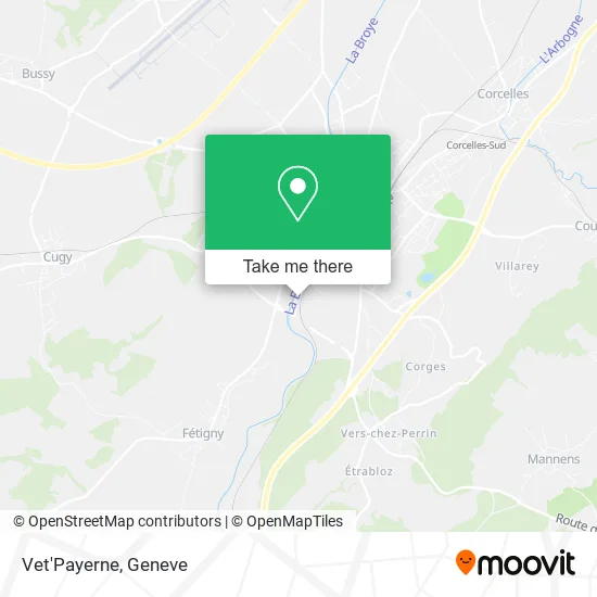 Vet'Payerne map