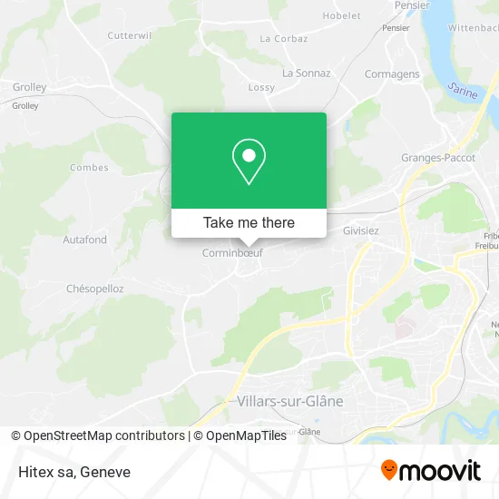Hitex sa map