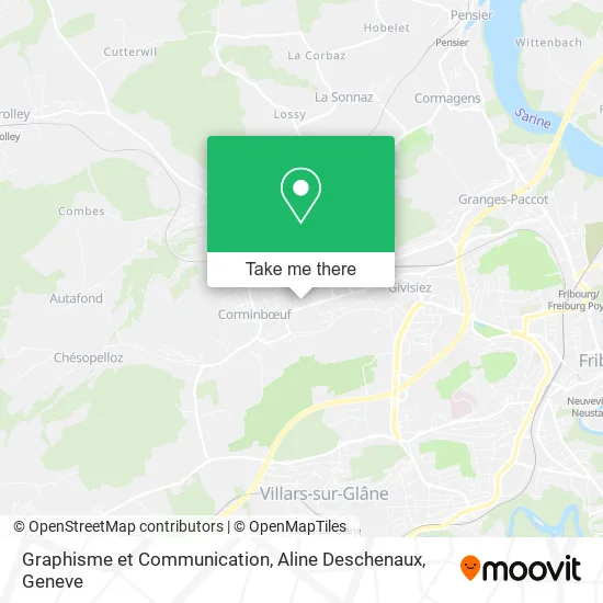 Graphisme et Communication, Aline Deschenaux map