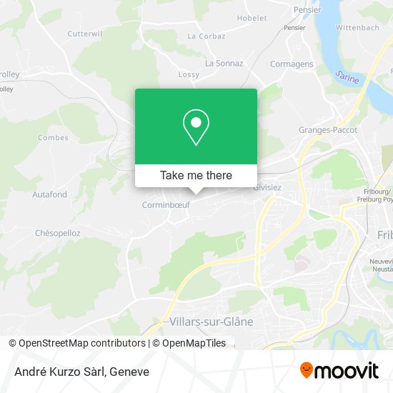 André Kurzo Sàrl map