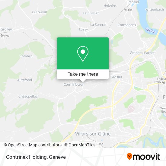 Contrinex Holding map