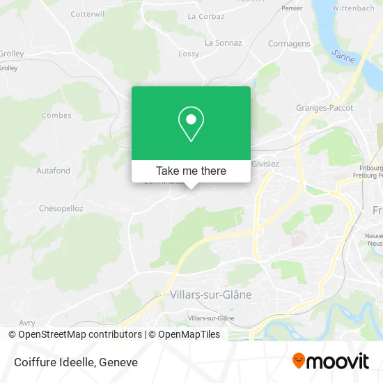 Coiffure Ideelle map