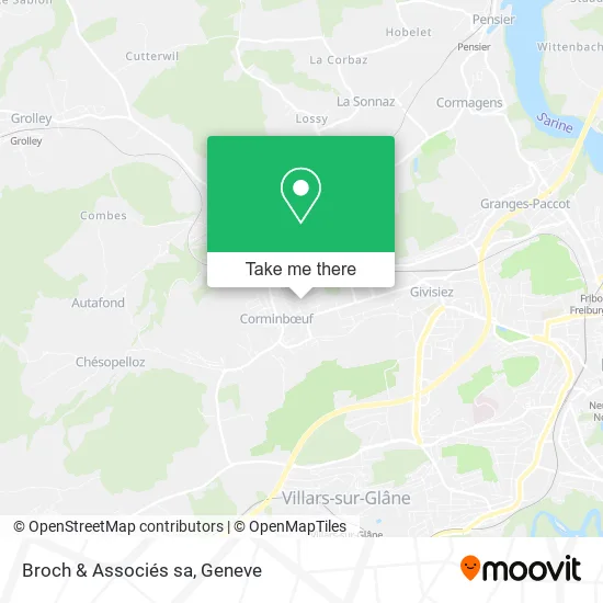 Broch & Associés sa map