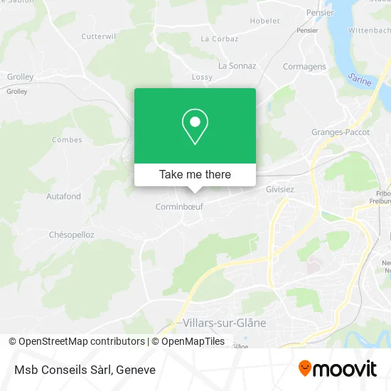 Msb Conseils Sàrl map