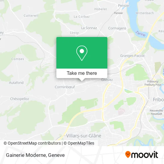Gainerie Moderne map