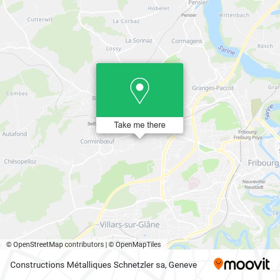 Constructions Métalliques Schnetzler sa map