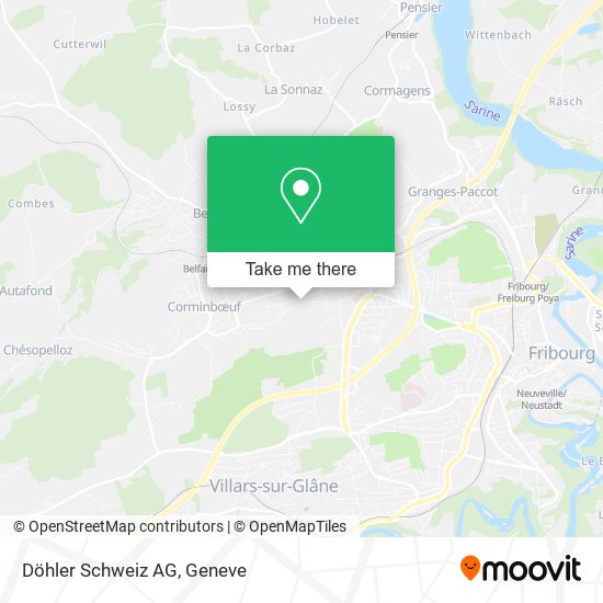 Döhler Schweiz AG map