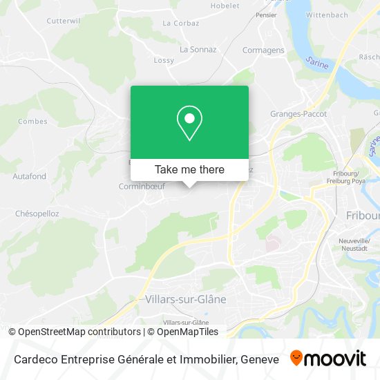 Cardeco Entreprise Générale et Immobilier map