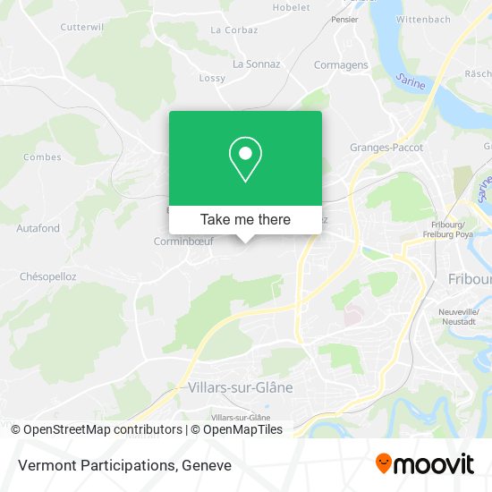 Vermont Participations map