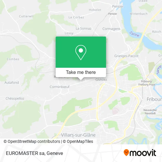 EUROMASTER sa map