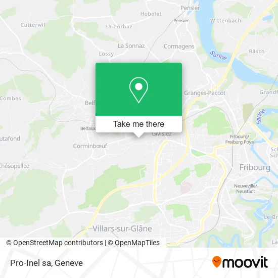 Pro-Inel sa map