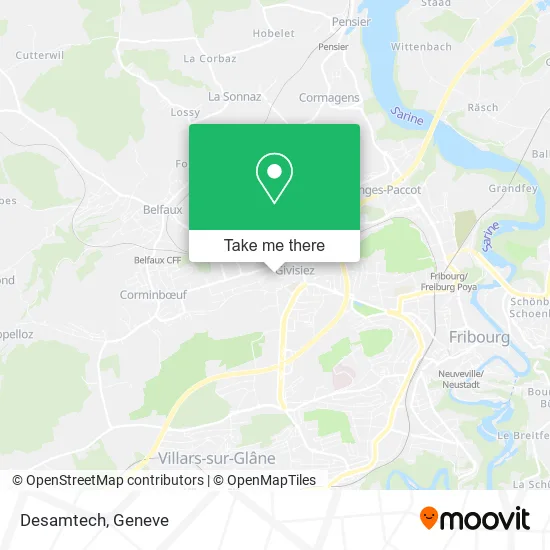 Desamtech map