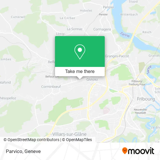 Parvico map