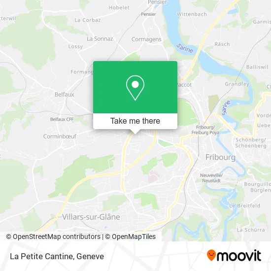 La Petite Cantine map