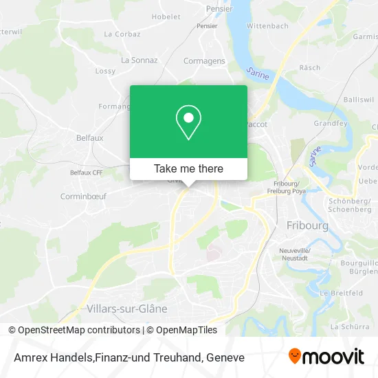 Amrex Handels,Finanz-und Treuhand map