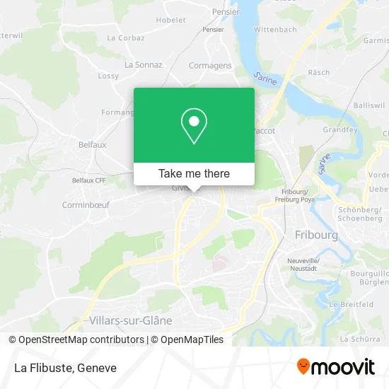 La Flibuste map