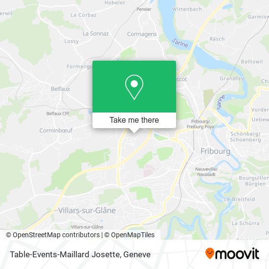 Table-Events-Maillard Josette map