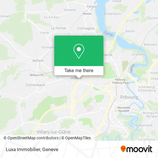 Luxa Immobilier map