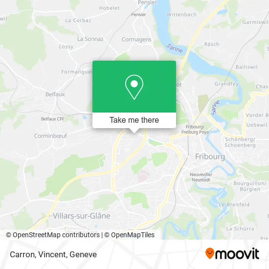 Carron, Vincent map