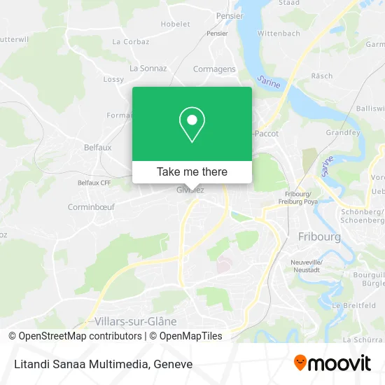 Litandi Sanaa Multimedia map