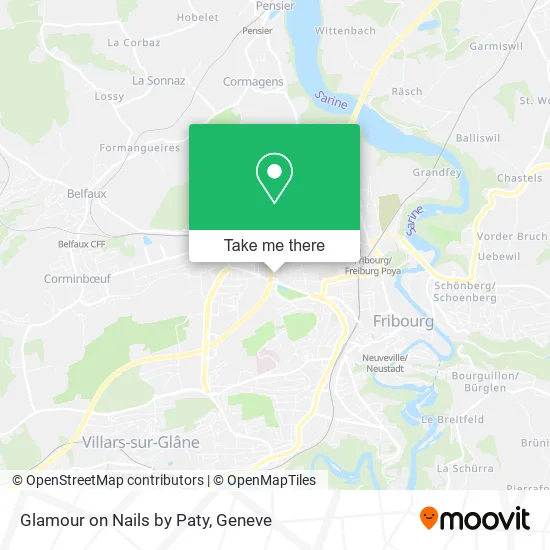 Glamour on Nails by Paty map