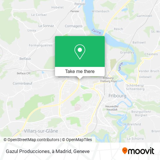 Gazul Producciones, à Madrid map
