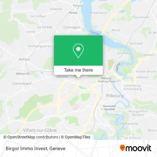 Birgor Immo Invest map