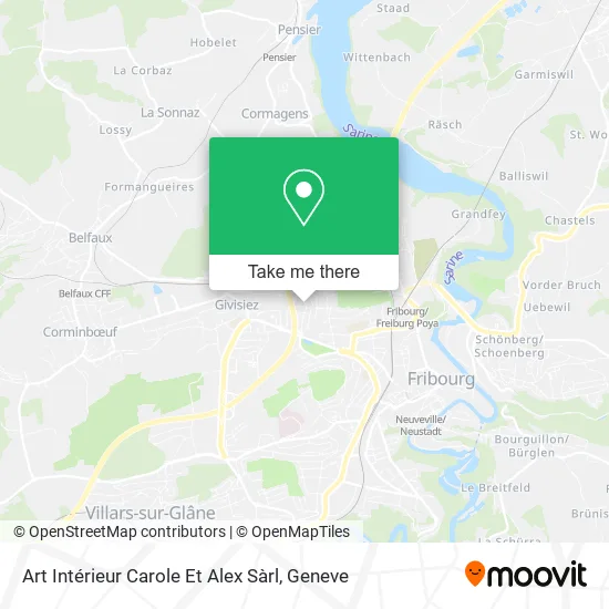 Art Intérieur Carole Et Alex Sàrl map