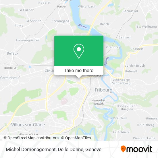 Michel Déménagement, Delle Donne map