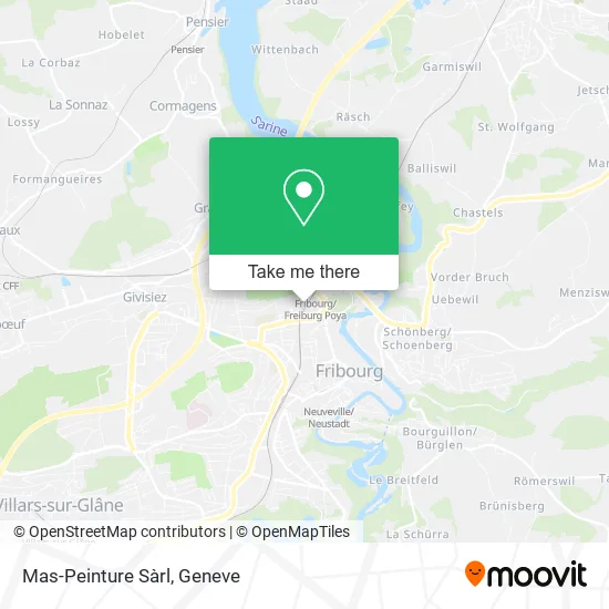 Mas-Peinture Sàrl map