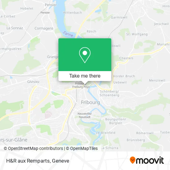 H&R aux Remparts map