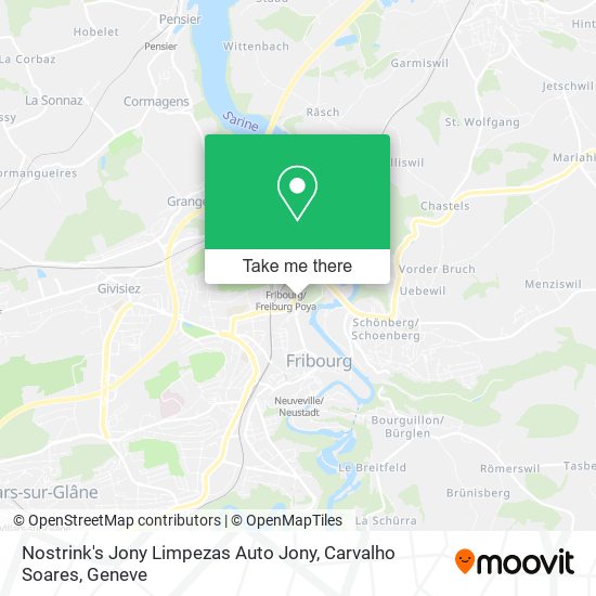 Nostrink's Jony Limpezas Auto Jony, Carvalho Soares map