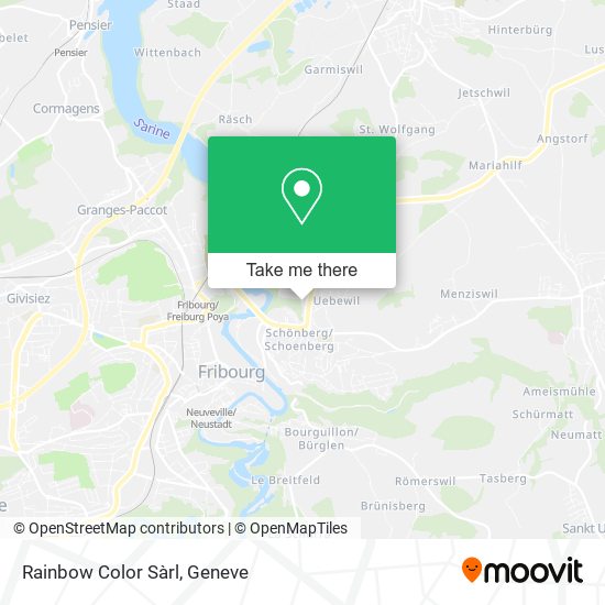 Rainbow Color Sàrl map