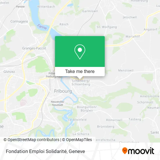 Fondation Emploi Solidarité map