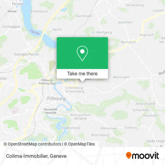 Colima-Immobilier map